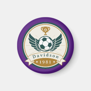 Imã Magnet - Futebol de futebol - Personalizado - Adic