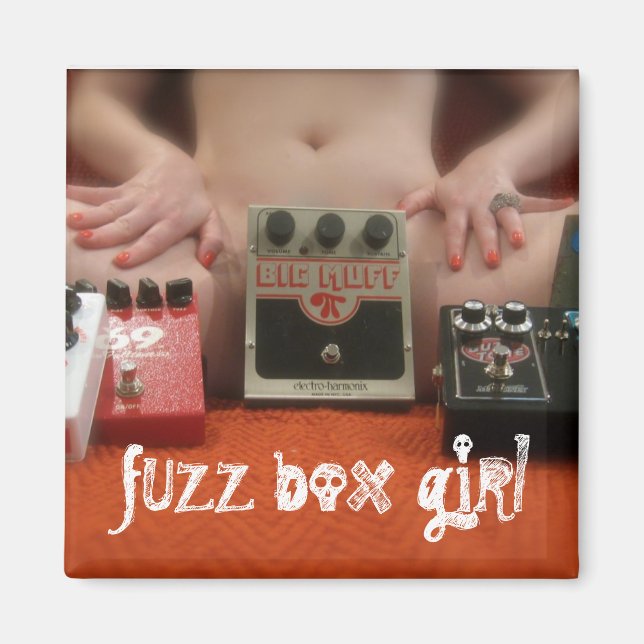 Imã Magnet- Fuzz para a geladeira (Frente)