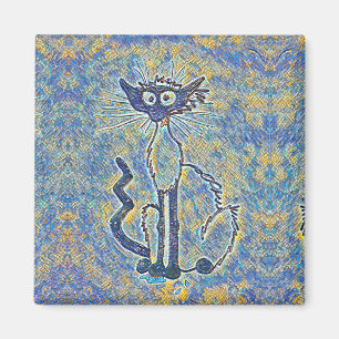 Imã Magnet Gato Frazzado