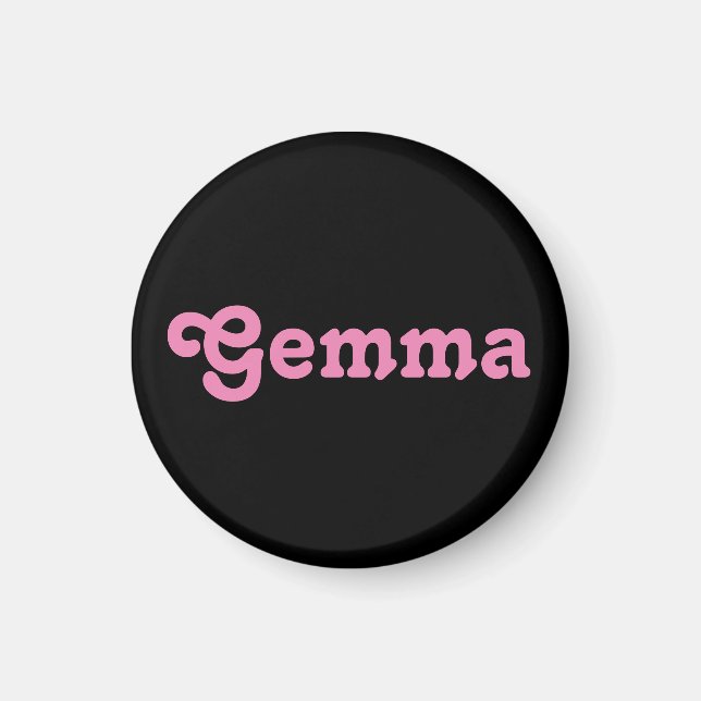 Imã Magnet Gemma (Frente)
