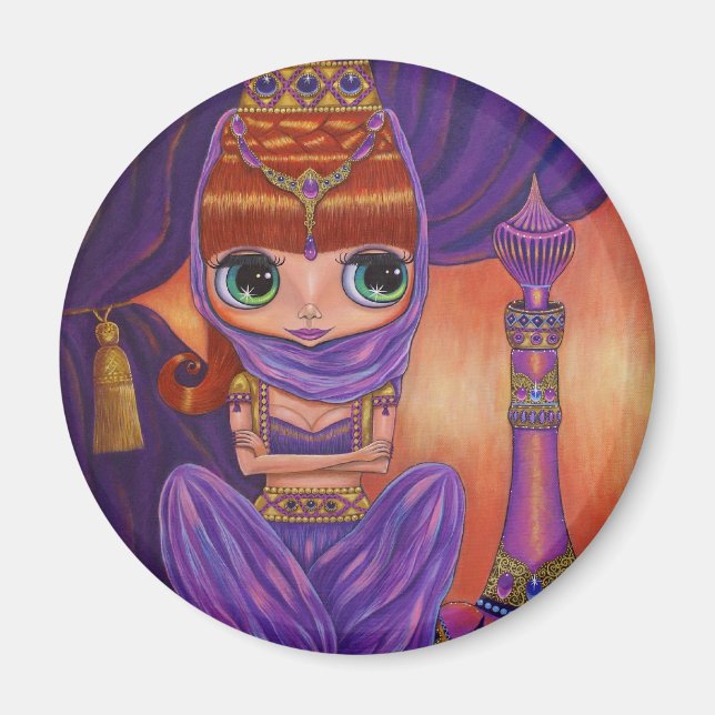 Imã Magnet Genie Roxo (Frente)