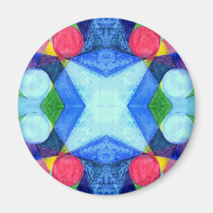 Imã Magnet Geométrico Skittles