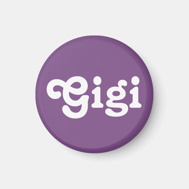 Imã Magnet Gigi (Frente)