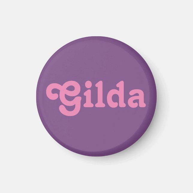 Imã Magnet Gilda (Frente)