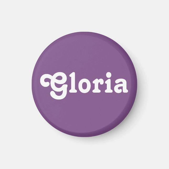 Imã Magnet Gloria (Frente)