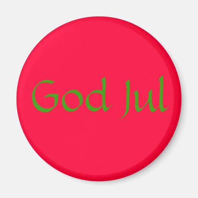 Imã Magnet God Jul (Frente)