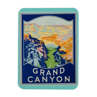 Ímã Magnet, Grand Canyon viagens vintage art