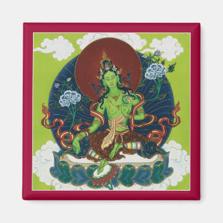Imã MAGNET Green Tara - ímã quadrado