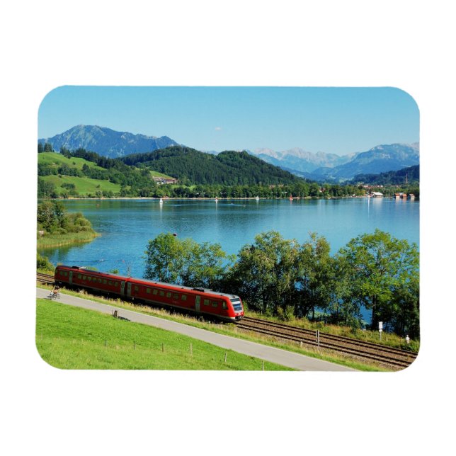 Ímã Magnet Großer Alpsee bei Immenstadt (Horizontal)