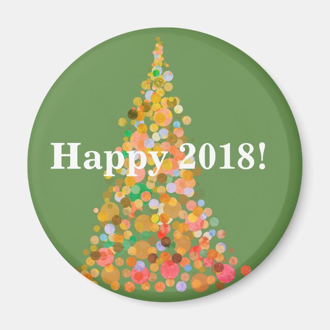 Imã Magnet Happy 2018 (Frente)