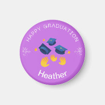 Magnet - Happy Graduation Personalize - Adicionar 