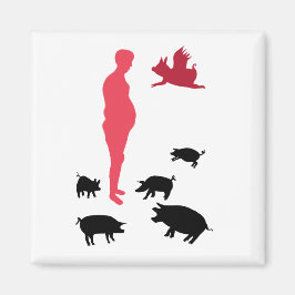 Imã Magnet Happy Meal Vegeterian