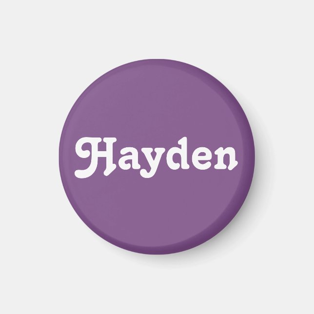 Imã Magnet Hayden (Frente)