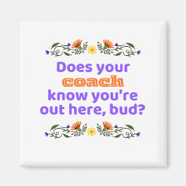 Imã Magnet hockey gift does coach know