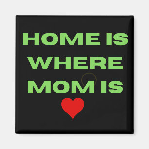 Imã Magnet Home é onde a mãe está
