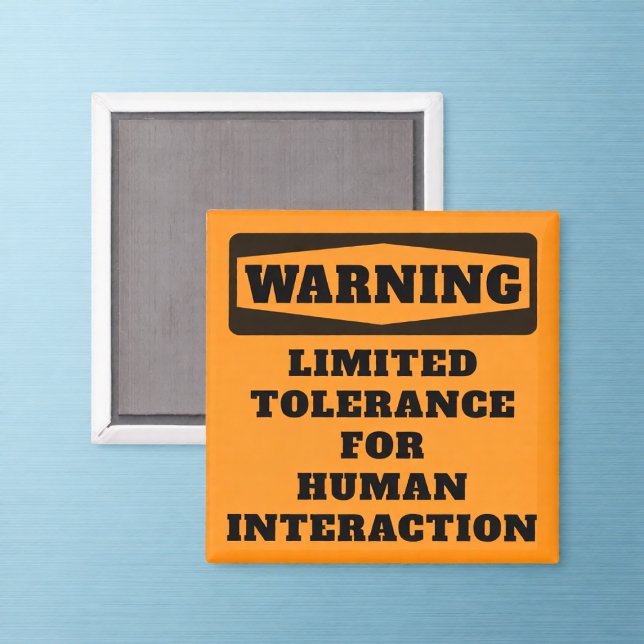 Imã Magnet Humor do Serviço de Tolerância Limitada de  (Criador carregado)