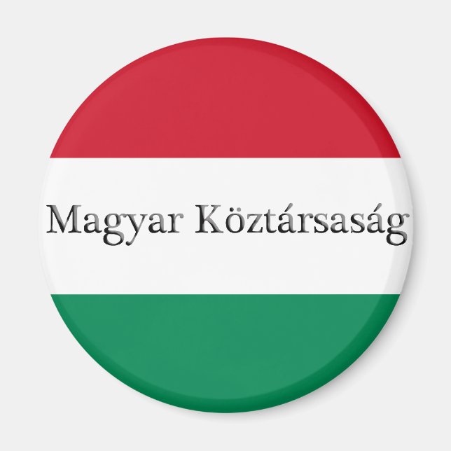 Imã Magnet Húngaro para Cores de Sinalizador (Frente)
