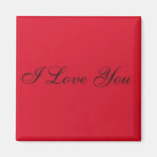 Imã Magnet "I Love You"