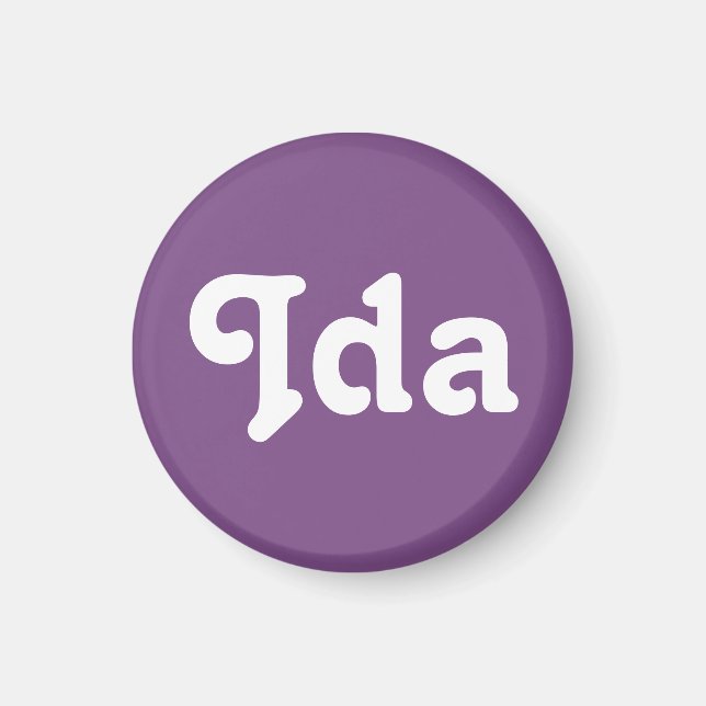 Imã Magnet Ida (Frente)