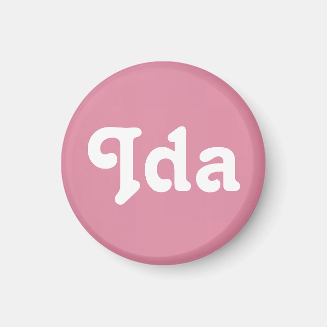 Imã Magnet Ida (Frente)