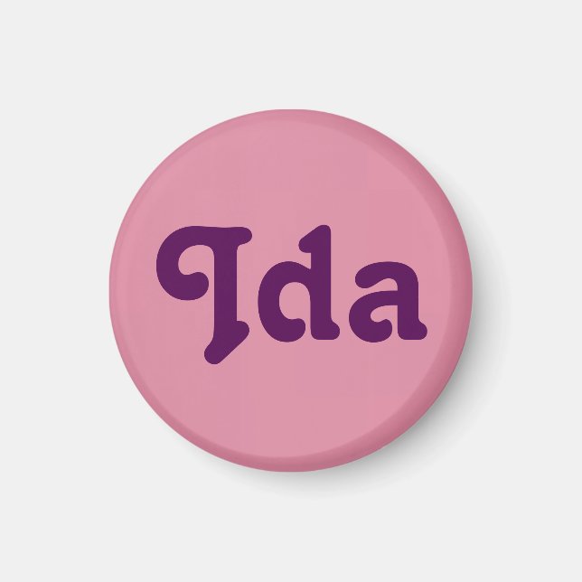Imã Magnet Ida (Frente)
