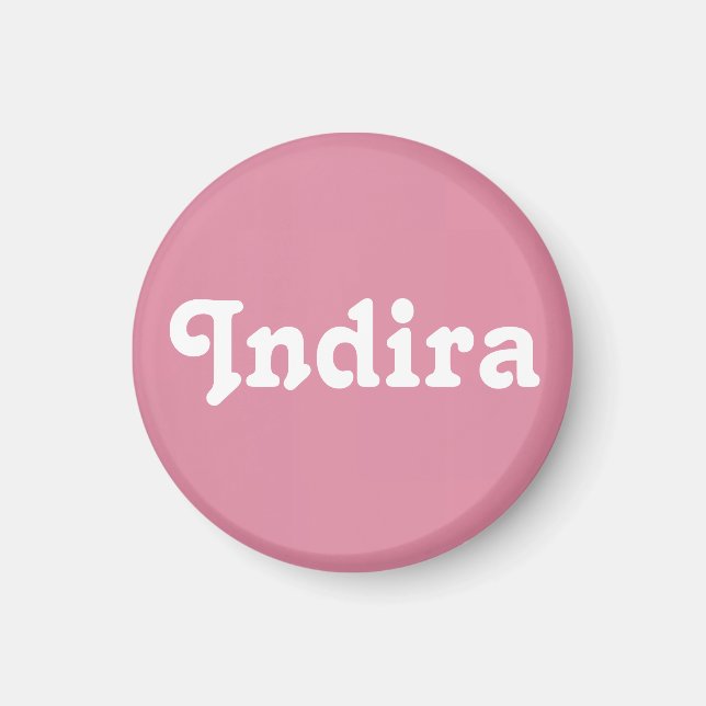 Imã Magnet Indira (Frente)