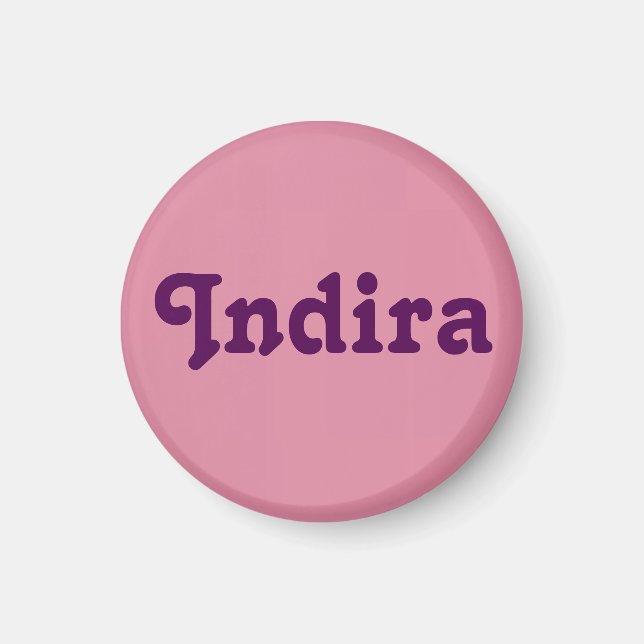 Imã Magnet Indira (Frente)