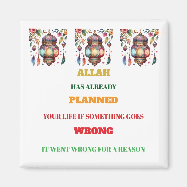 Imã Magnet-Islamic Lantern Magnets (Frente)