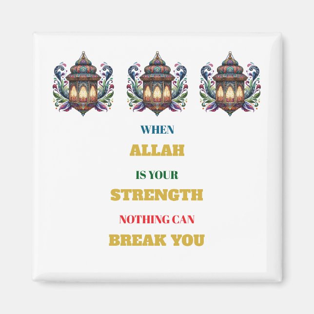 Imã Magnet-Islamic Lantern Magnets (Frente)