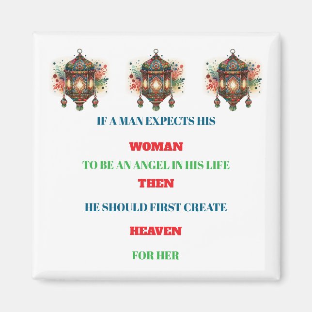 Imã Magnet-Islamic Lantern Magnets (Frente)