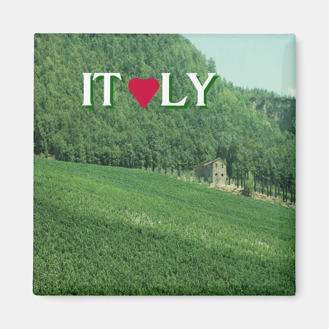 Imã Magnet italiano do campo de verão (Frente)