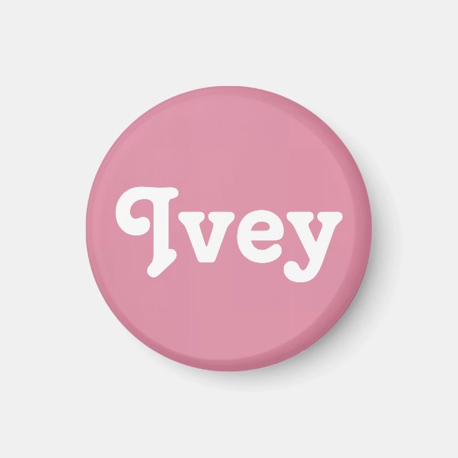 Imã Magnet Ivey (Frente)