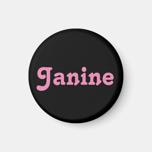 Imã Magnet Janine (Frente)