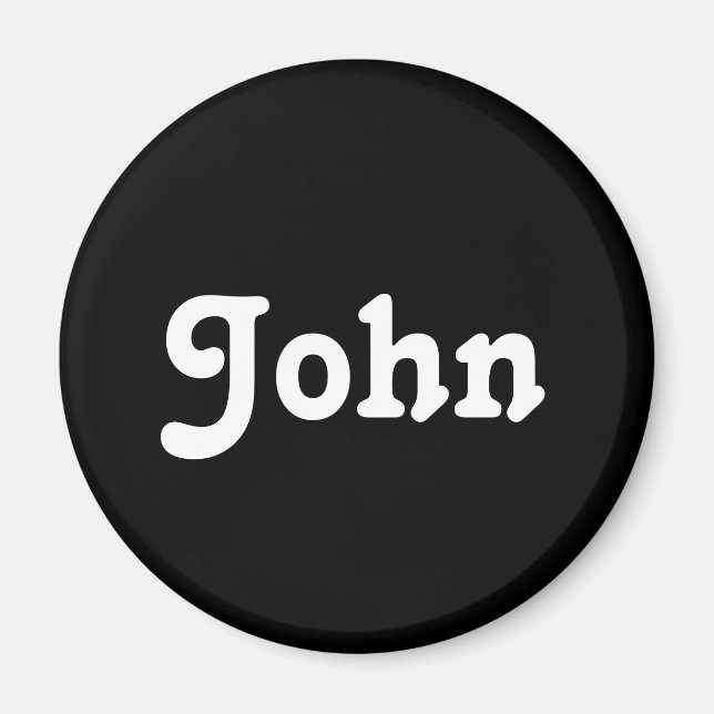 Imã Magnet John (Frente)