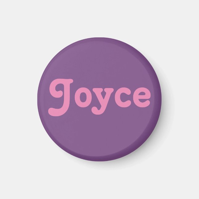 Imã Magnet Joyce (Frente)