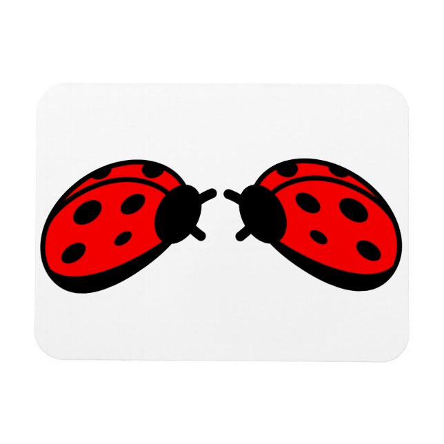 Ímã Magnet Lady Bugs 3"x4" (Horizontal)