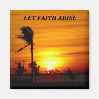 Imã Magnet Let Faith Surgir