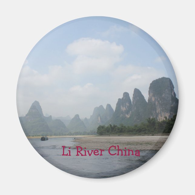 Imã MAGNET - Li River China (Frente)