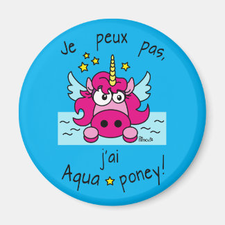 Imã Magnet “Licorne, Aquaponey "