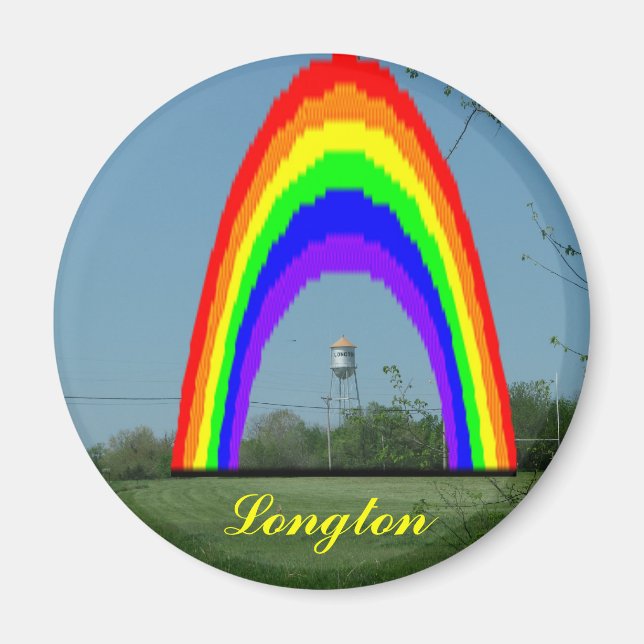 Imã Magnet: Longton Rainbow (Frente)