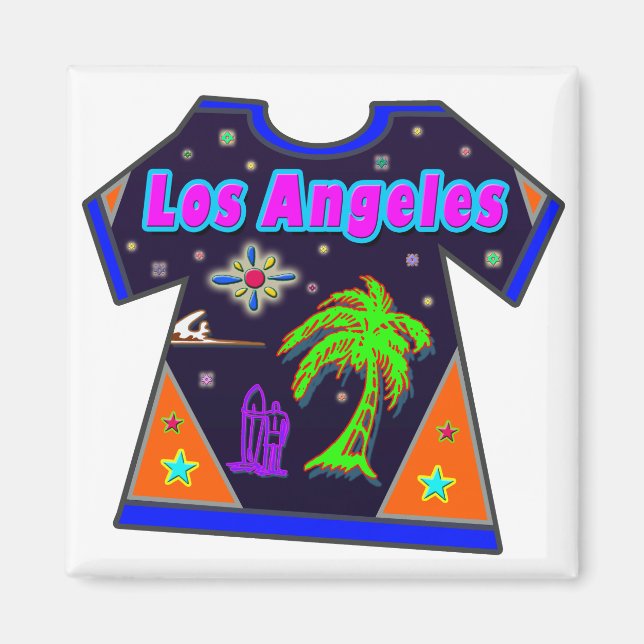 Imã Magnet "Los Angeles Vivid 2" (Frente)