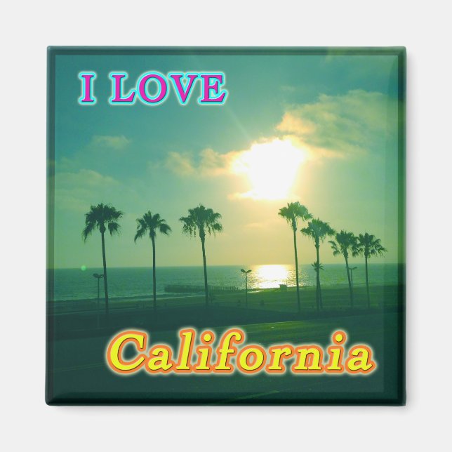 Imã Magnet "Lovely California 1" (Frente)