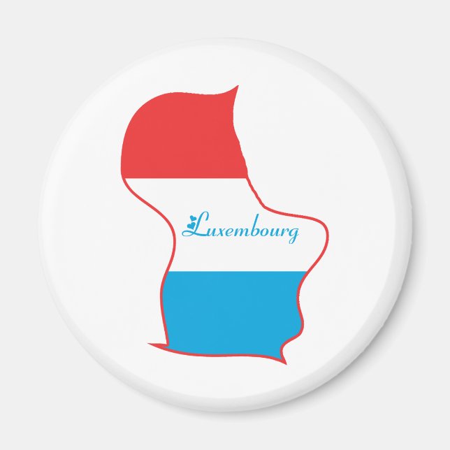 Imã Magnet Luxemburgo (Frente)