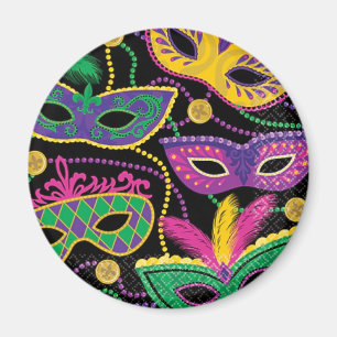 IMÃ MAGNET MADRI GRA MASK