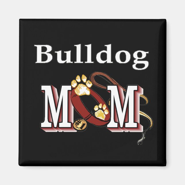 Imã Magnet, mãe de bulddog (Frente)