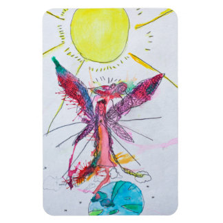 Ímã Magnet - Mãe Deus Criando o Espírito de um Bebê