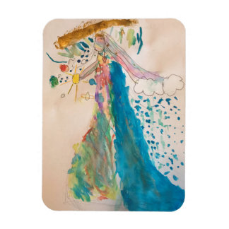 Ímã Magnet - Mãe Deus Segurando o Universo