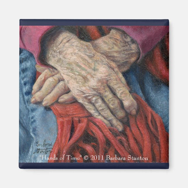 Imã Magnet "Mãos do Tempo" (Frente)