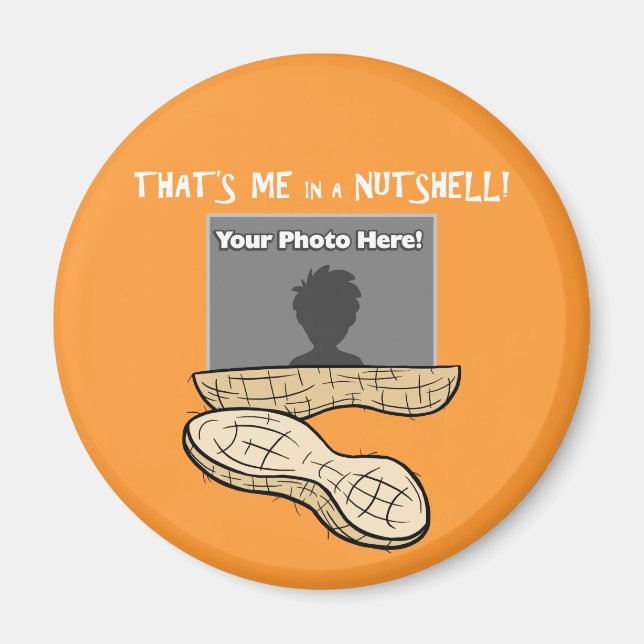 Imã Magnet "Me in a Nutshell" (Frente)