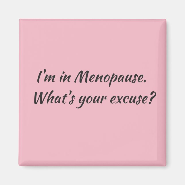 Imã Magnet Menopause (Frente)